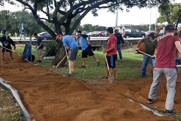 Sustainability Effort - creating a walking trail